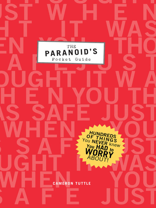 Title details for The Paranoid's Pocket Guide by Cameron Tuttle - Available